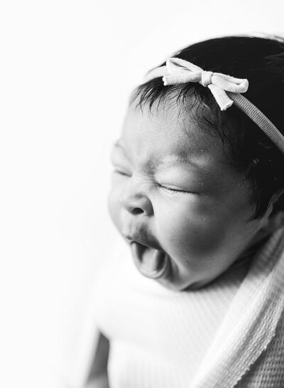 timeless sleepy newborn photo